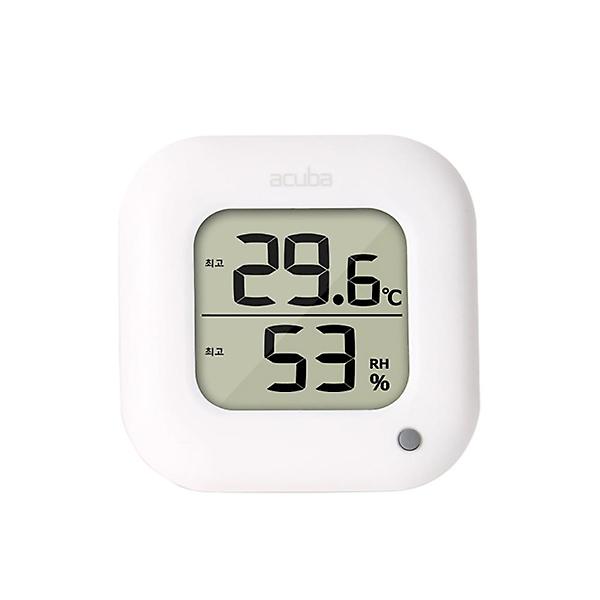  아쿠바 디지털 온습도계 CS-204 화이트