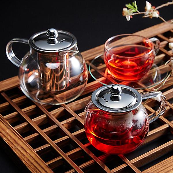  오리스타 올리브 유리 티포트 T700 차거름망 티팟세트