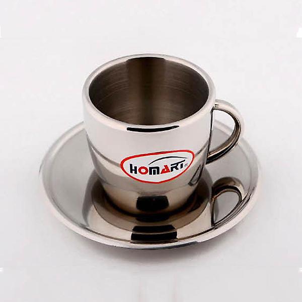  홈아트 스텐 커피잔 세트 OMD-101A 컵 받침 세트