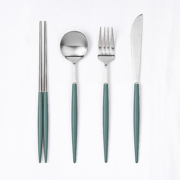  보겐 에펠 커트러리 샤틴(올리브) 진공 젓가락