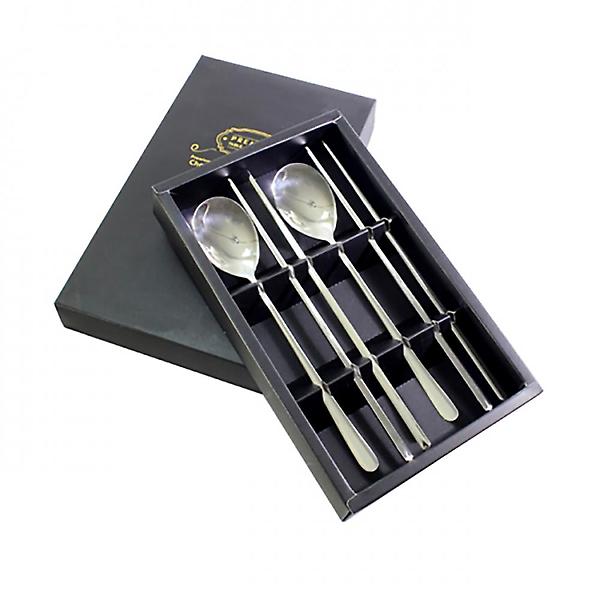  홈아트 스텐 수저세트 2인 숟가락 젓가락 선물용