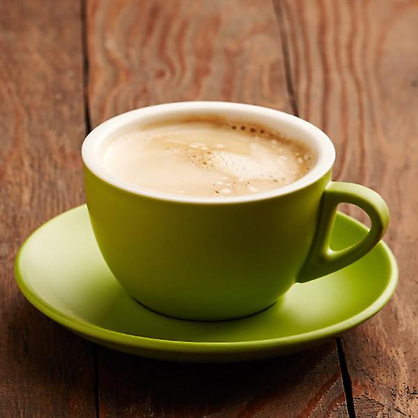  모던 매트 핸드드립 커피잔세트 그린 도자기 잔 받침