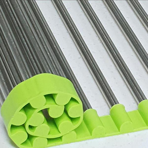  생활보감 싱크롤 싱크대 스텐 주방 선반 식기 건조대 블랙 20롤