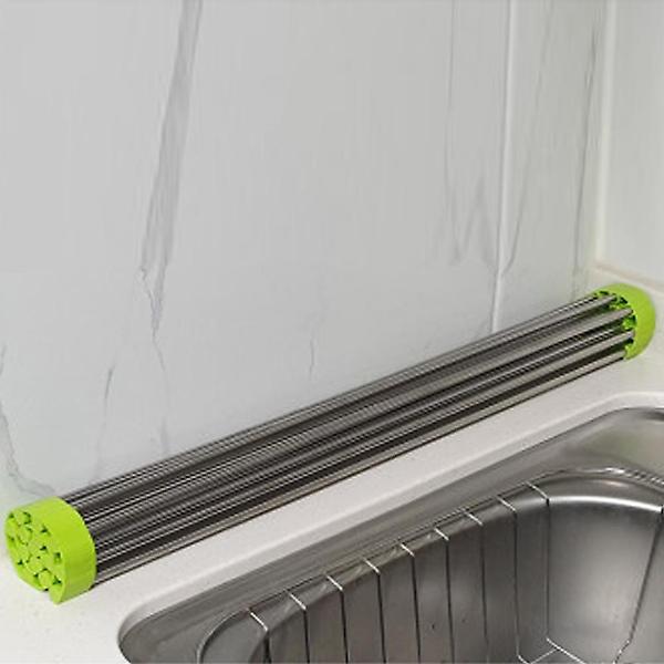  생활보감 싱크롤 싱크대 스텐 주방 선반 식기 건조대 블랙 20롤