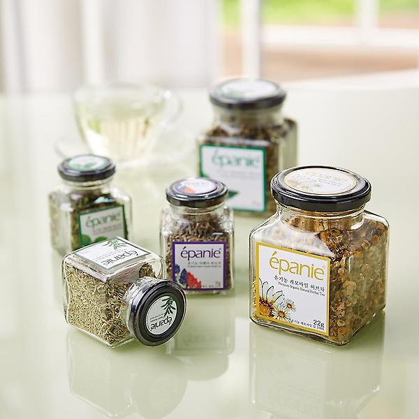  (답례품스티커제작)에빠니 유기농 허브차 5종 고급 티 선물세트