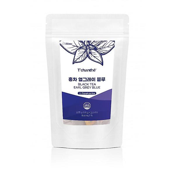  티샹떼 홍차 얼그레이티 블루 25티백 1.5g 블랙티 다즐링 블렌딩티
