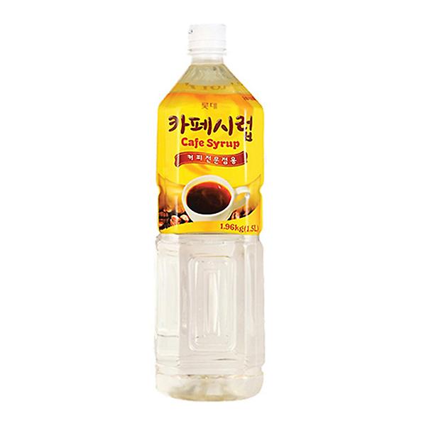  롯데 카페시럽 1.5L 커피시럽