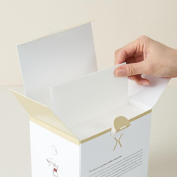  케멕스 사각 화이트 필터 FS-100 커피 여과지 100매