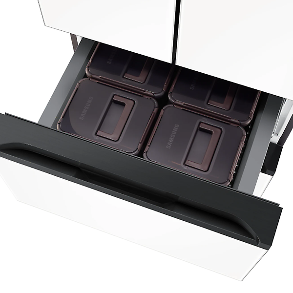 [삼성전자/RK70F49F1X] 비스포크AI 김치플러스 4도어 490L 1등급 새틴화이트 설치 포함