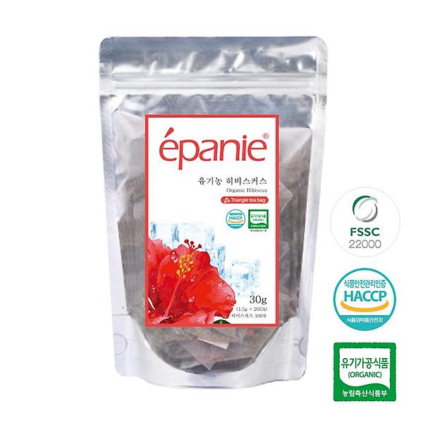  에빠니 유기농 허브차 히비스커스차(숏컷) 20티백 1.5g 아이스티