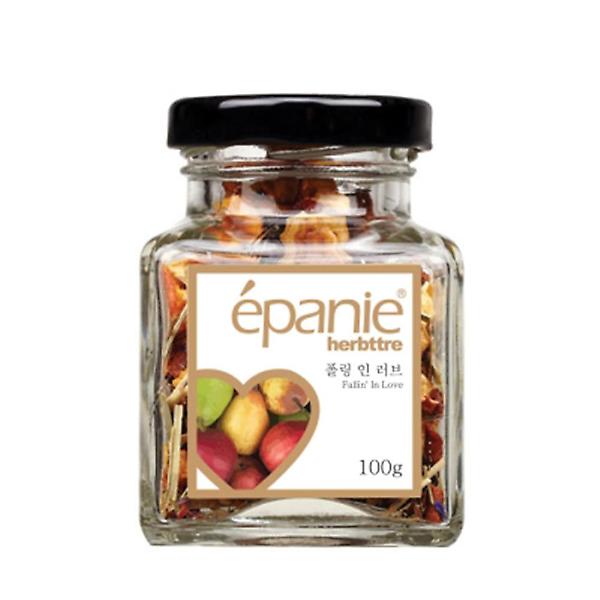  에빠니 허브차 폴링 인 러브 유리병(대) 100g 허브티 잎차
