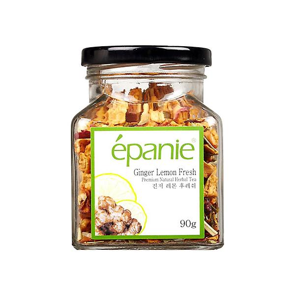  에빠니 허브차 진저 레몬 후레쉬 유리병(대) 90g 허브티 잎차