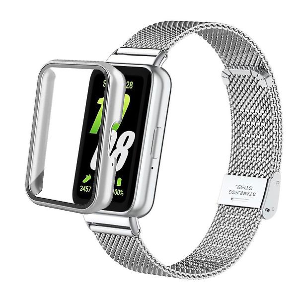  갤럭시핏3 케이스 9H 강화글라스 풀커버 보호