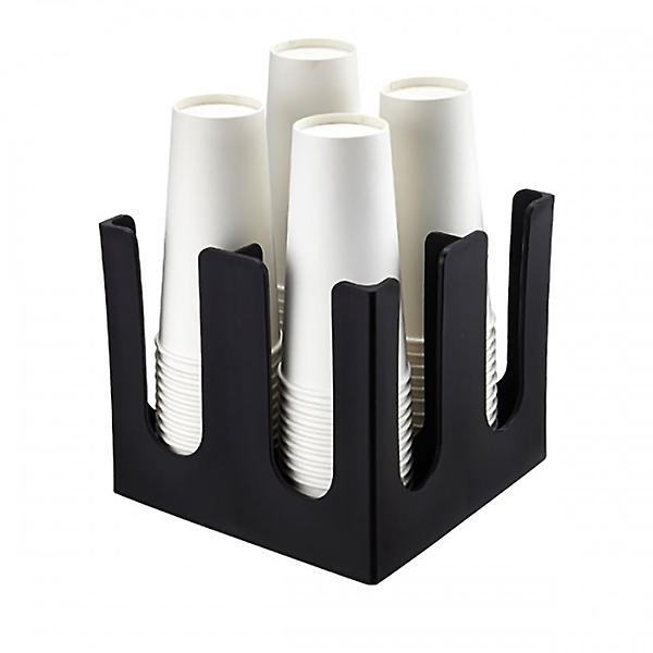  오리스타 플랫 스퀘어 테이크아웃컵 4구 카페 종이컵 디스펜서