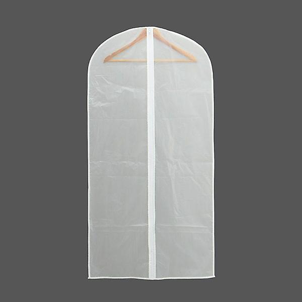  정리만렙 반투명 지퍼식 옷커버 5p PEVA 옷보관덮개