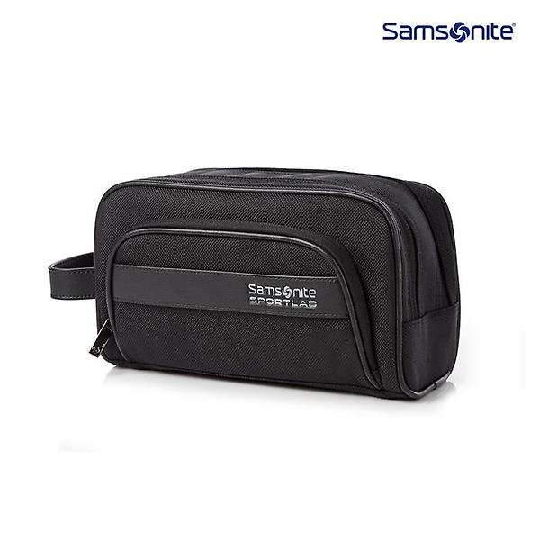  [쌤소나이트정품]2021 쌤소나이트 SPORTSLAB BRIX 투지퍼 파우치백[블랙][남여공용]