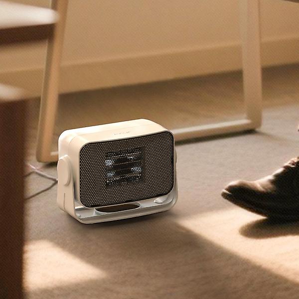  카프 상하 회전 각도 조절 팬히터 PTC 미니 원터치 온풍기 KF-FH06