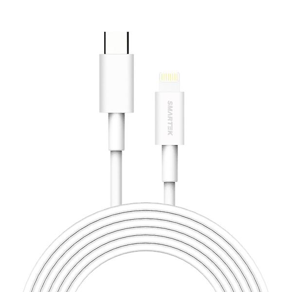  스마텍 CtoC & Cto8 PD고속충전 롱케이블 3m(65W/C타입/8핀)