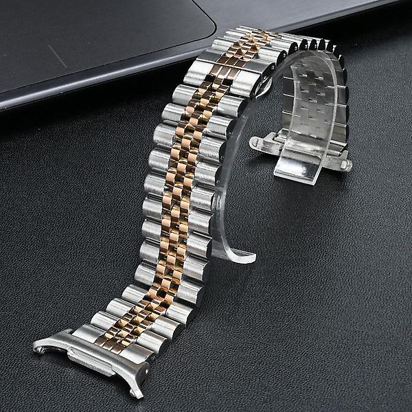  갤럭시 워치 울트라 2025 더블버튼 콤비 메탈 스트랩