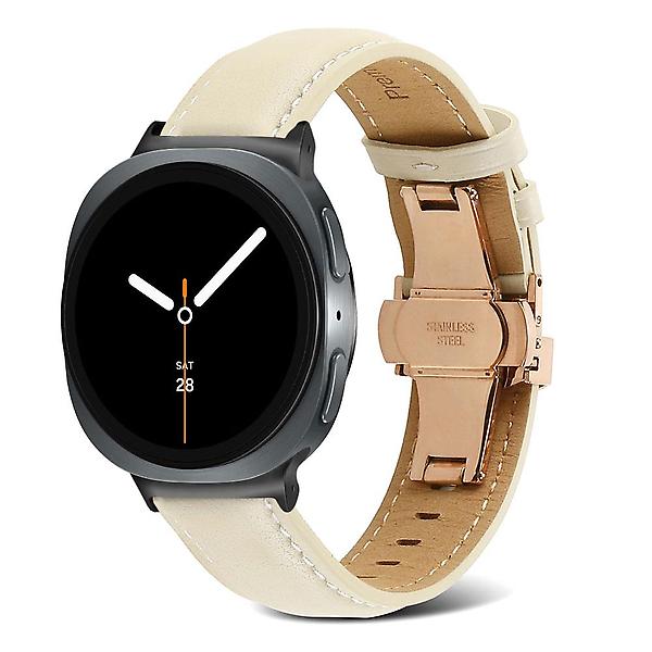  갤럭시 워치8 40 44mm 호환 디버클 소가죽 스트랩