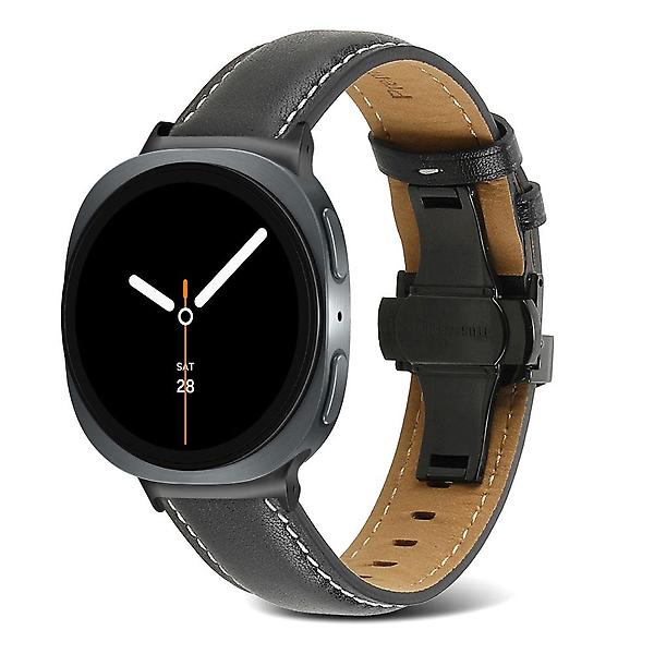  갤럭시 워치8클래식 46mm 호환 디버클 소가죽 스트랩