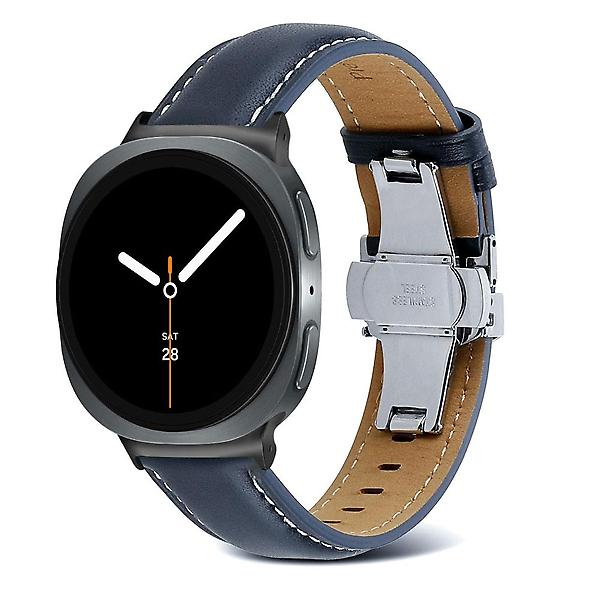  갤럭시 워치8클래식 46mm 호환 디버클 소가죽 스트랩