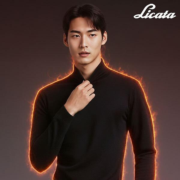  리카타 네로히터 2.0 NEW 방한 기모 상의 스포츠 골프 이너웨어 터틀넥 F53102