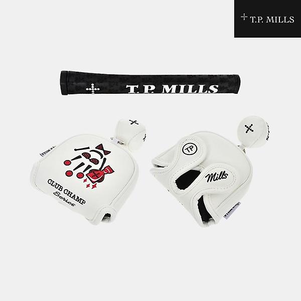  [제로토크/좌타,우타 사용가능]티피밀스 클럽챔프 솔라나 ZT 퍼터[남여공용][말렛][레드][JUMBO GRIP]