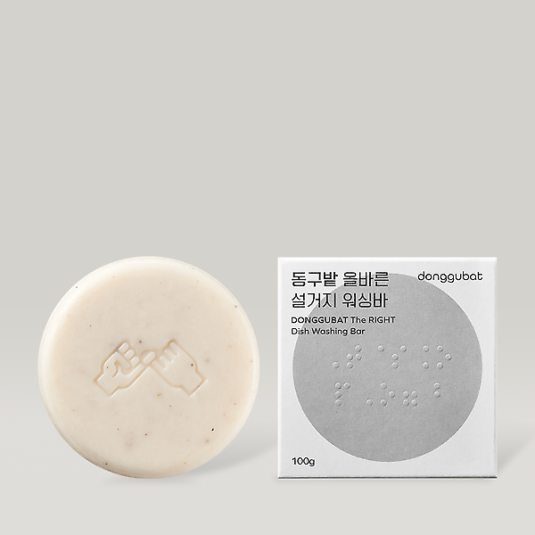 동구밭 올바른 설거지 워싱바 100g 설거지비누 설거지바