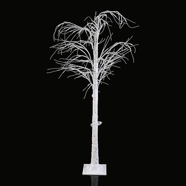  1.2M 자작나무 LED 무드등 / USB 장스탠드 나무등