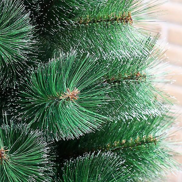  210cm 고급 눈꽃 솔잎 크리스마스 트리