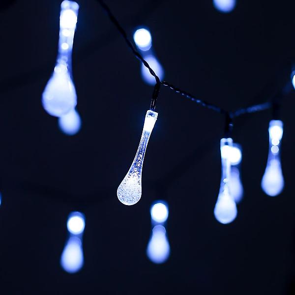  [도토로] 태양광 LED 30구 물방울 가랜드 전구(4m) 이벤트전구