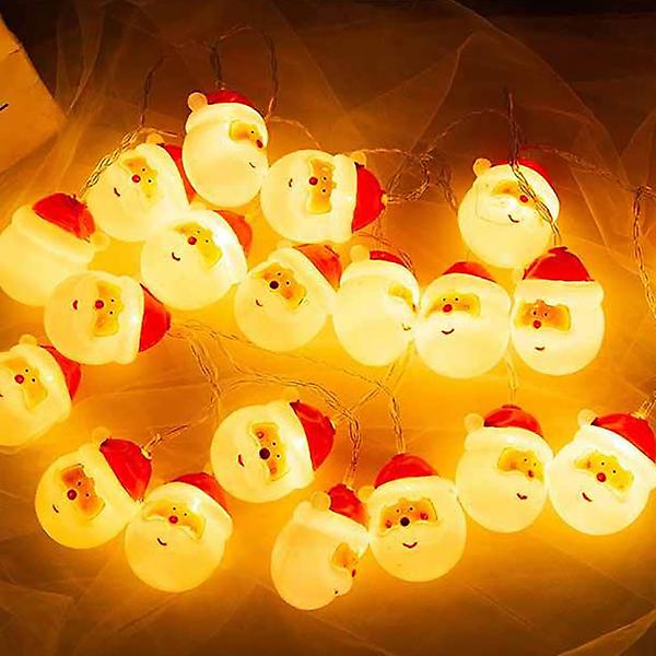  20구 LED 산타 가랜드 전구(3M) 크리스마스조명