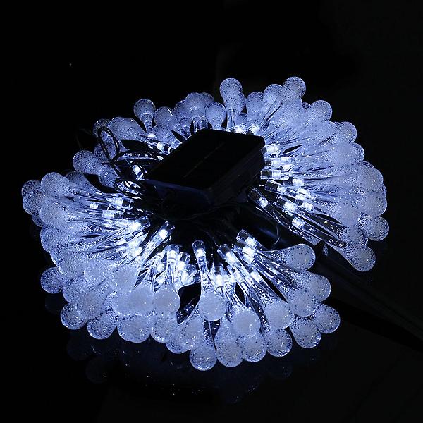  [도토로] 태양광 LED 100구 물방울 가랜드 전구(10m) 이벤트