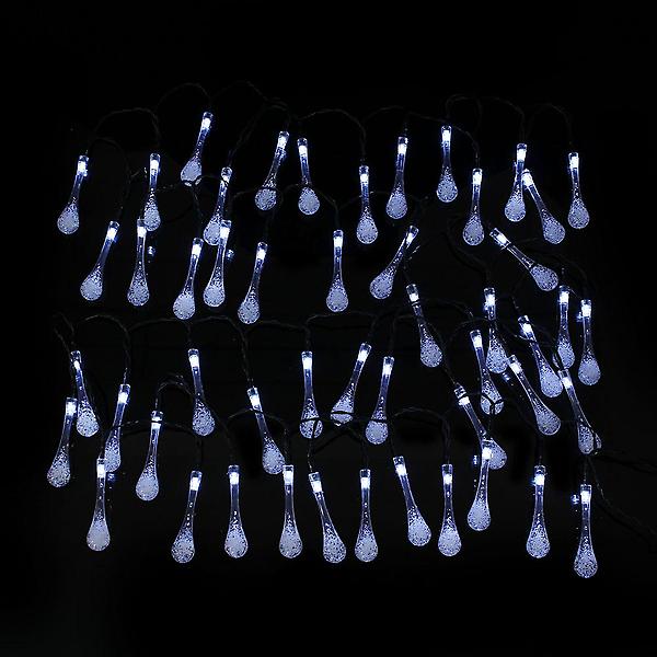  [도토로] 태양광 LED 50구 물방울 가랜드 전구(5m) 루프탑조명