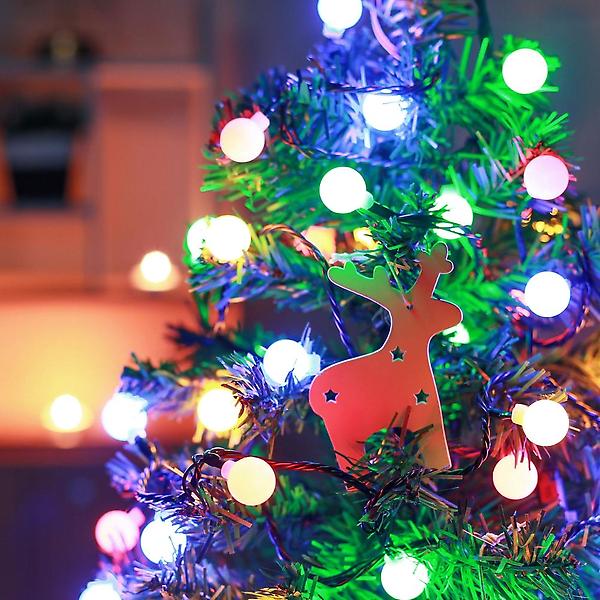  [은하수] 50구 녹색선 구슬 지니전구 칼라 5M 전원잭