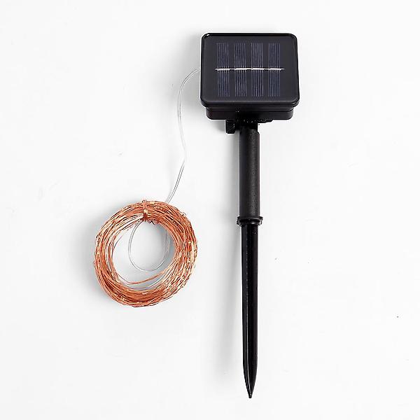  [도토로] 태양광 LED 200구 와이어 전구 20m 컬러믹스 조경등