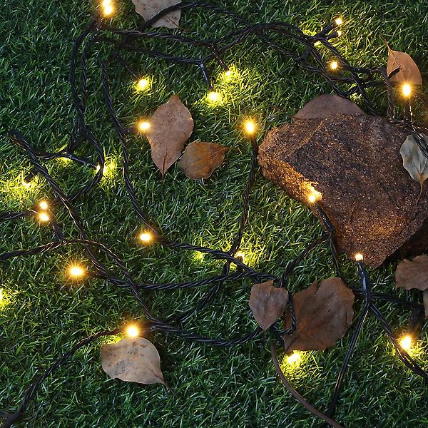  100구 녹색선 LED 전구/ 10M 웜색 연결형 트리전구