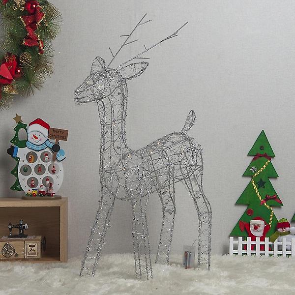  캐럴 샤인 크리스마스 장식(실버 사슴)/트리장식소품