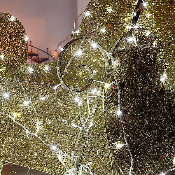  대형 LED 전구장식 골드 사슴썰매 /크리스마스장식