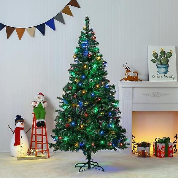  [도토로]180cm LED 풍성한 스카치 트리세트(칼라) 0406/A전구