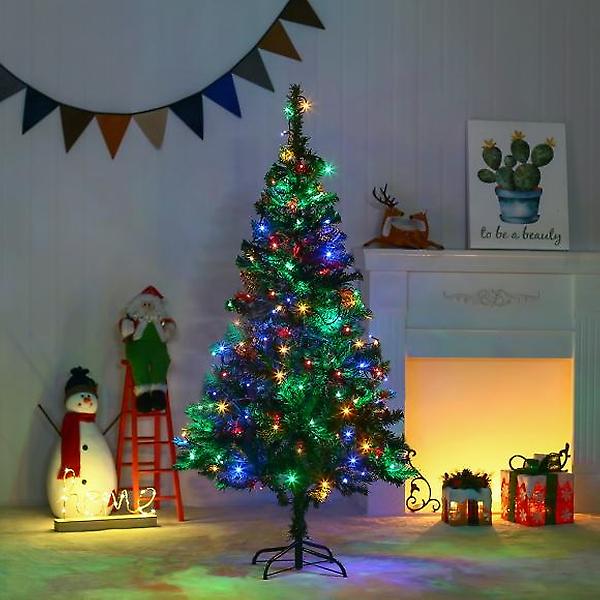  [도토로]150cm LED 풍성한 스카치 트리세트(칼라) 0405/A전구