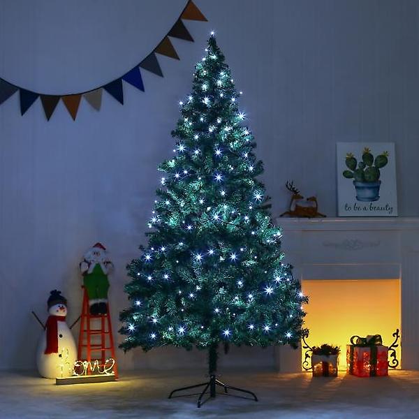  [도토로]210cm LED 풍성한 스카치 트리세트(백색) 0407/B전구