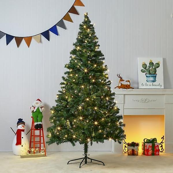  [도토로]210cm LED 풍성한 스카치 트리세트(웜색) 0407/C전구