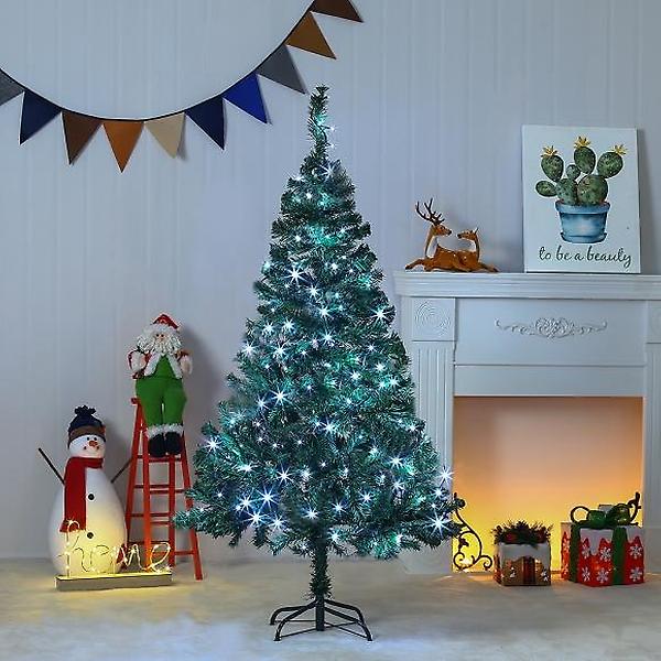  [도토로]150cm LED 풍성한 스카치 트리세트(백색) 0405/B전구