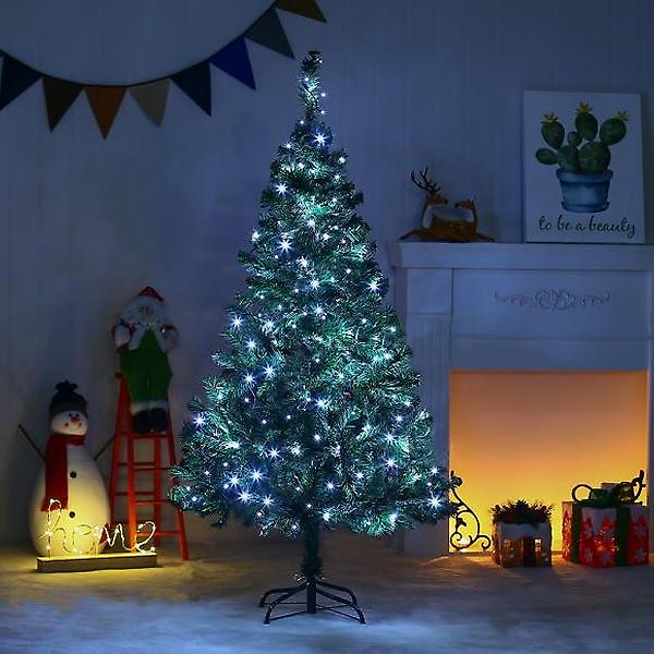  [도토로]150cm LED 풍성한 스카치 트리세트(백색) 0405/B전구