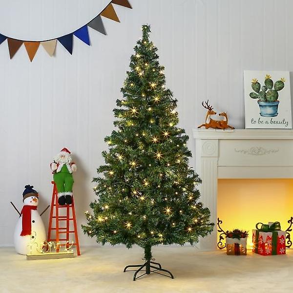  [도토로]180cm LED 풍성한 스카치 트리세트(웜색) 0406/C전구