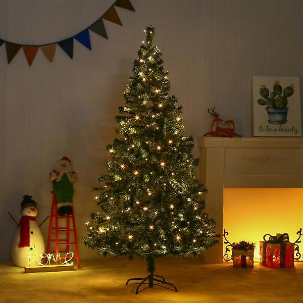  [도토로]180cm LED 풍성한 스카치 트리세트(웜색) 0406/C전구