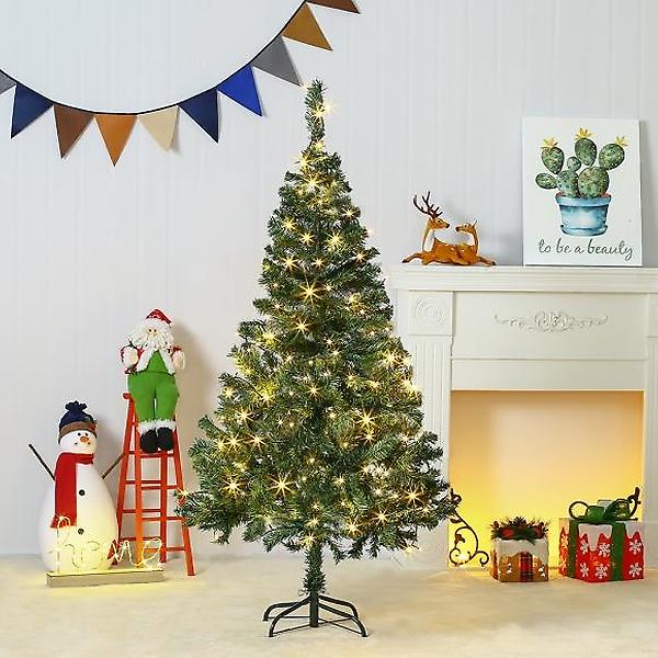  [도토로]150cm LED 풍성한 스카치 트리세트(웜색) 0405/C전구