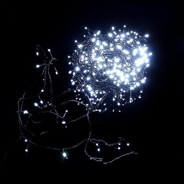  500구 검정선 LED 백색 지니전구 50M